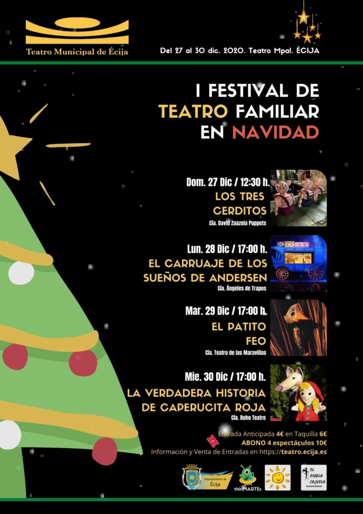 I Festival DE TEATRO FAMILIAR - Cartel
